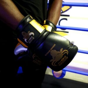 Boxers Booth Extra Protection Double Strapped Gloves